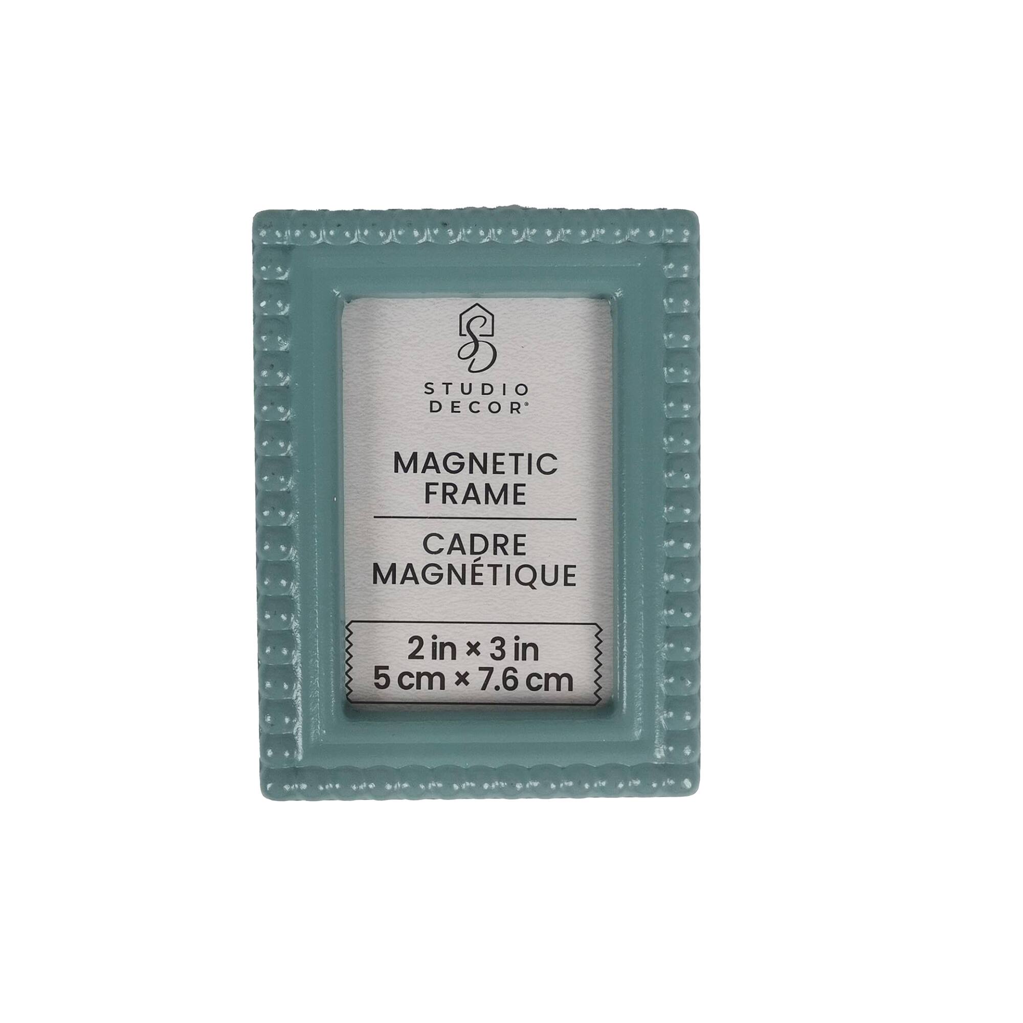 Mini Beaded Magnetic Frame by Studio Décor